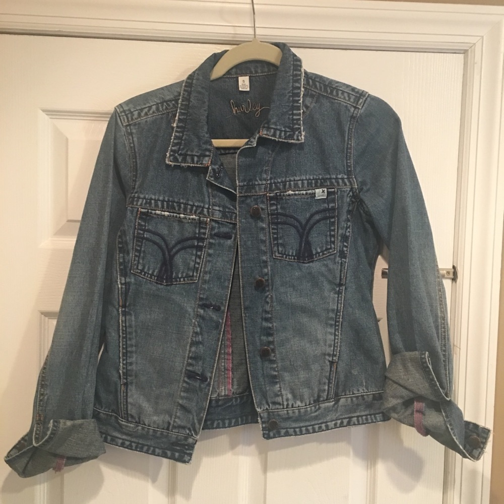 FLASH SALE Hurley denim jacket